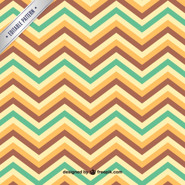 Free vector zig zag seamless pattern