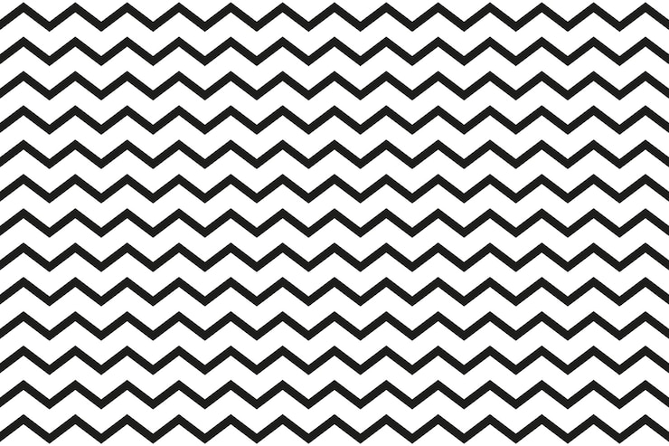 Free Vector zigzag black lines background