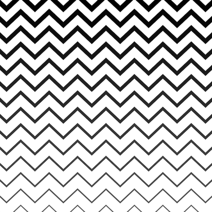 Free Vector zigzag lines background thick to thin