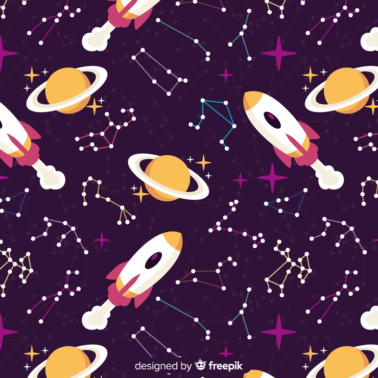 Free Vector zodiac pattern