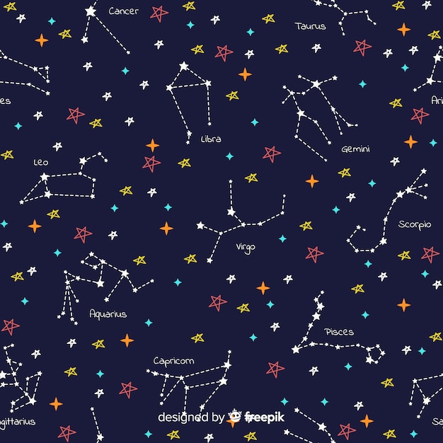 Рисунок созвездия рак