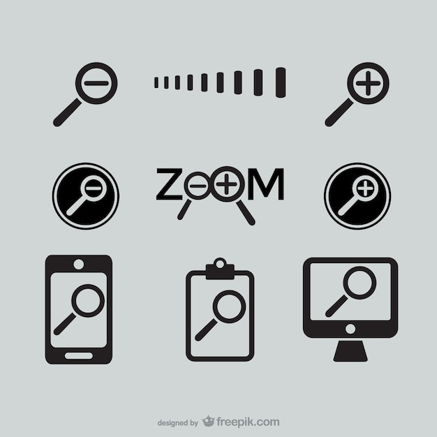 Icone zoom