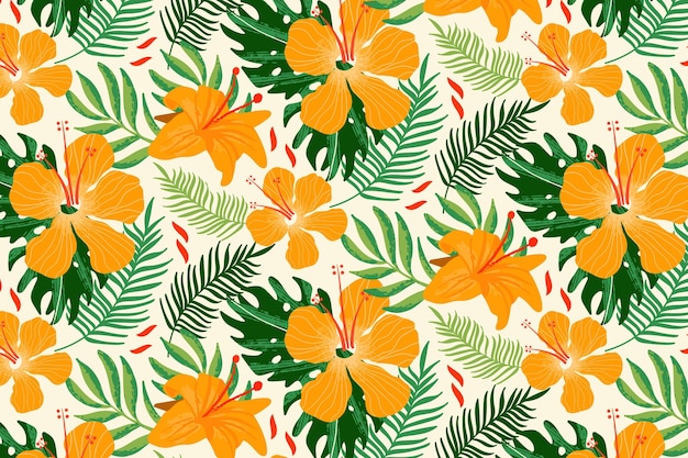 Zoom Summer Pattern Background