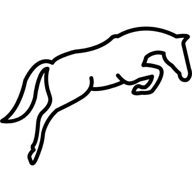 Pferd Umriss | Download der kostenlosen Icons