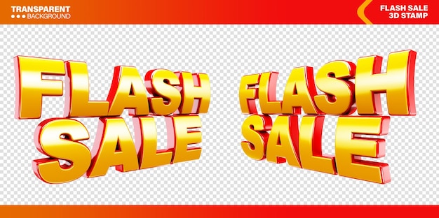 Kostenlose PSD 3d-big-sale-flash-sale-super-sale-logo für kompositionen isoliert