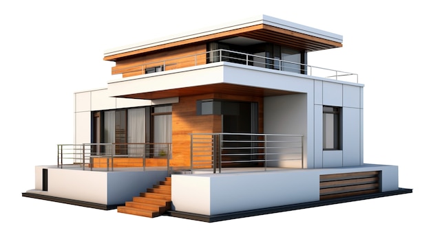 3D-Haus- und Grundstücksbilder