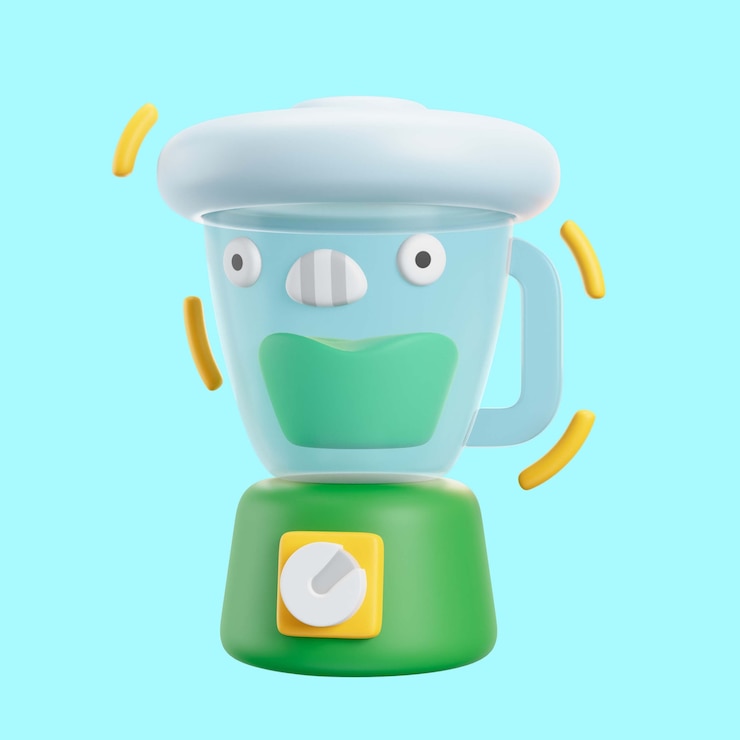 Kostenlose PSD 3d-icon-render für veganen lebensstil