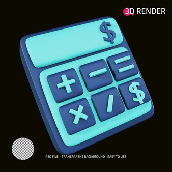 3d-render-symbol rechner 21
