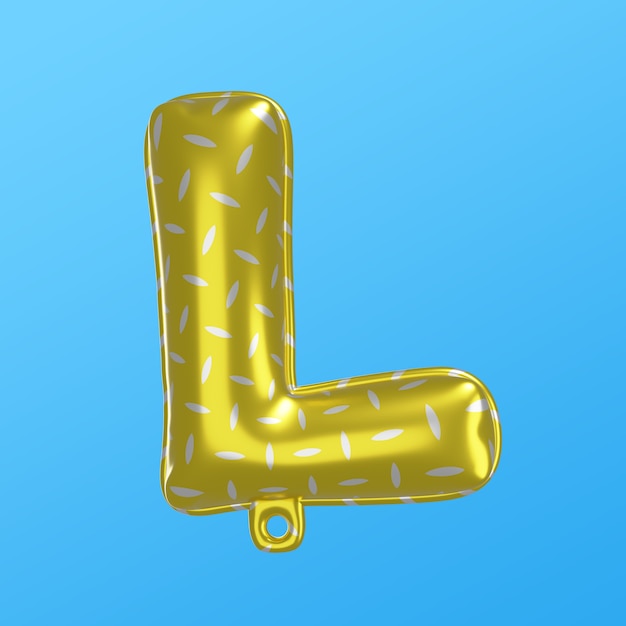 3D-Rendering des Abc-Symbols