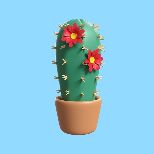 3D-Rendering von Mexiko-Icon-Design