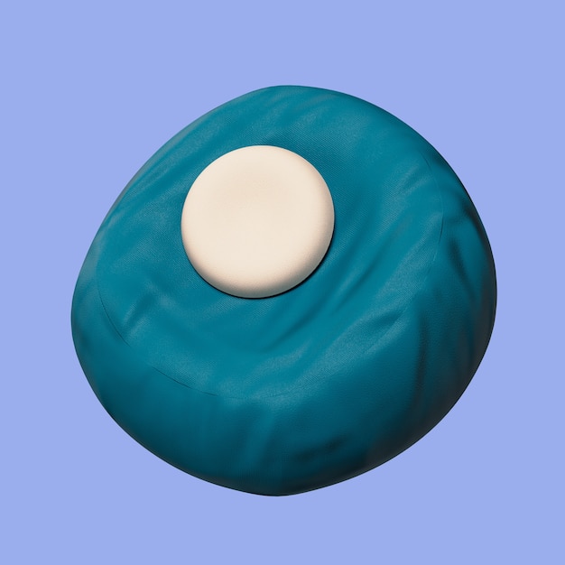3D-Rendering von Möbelsymbolen