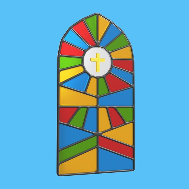 3D-Rendering von religiösen Ikonen