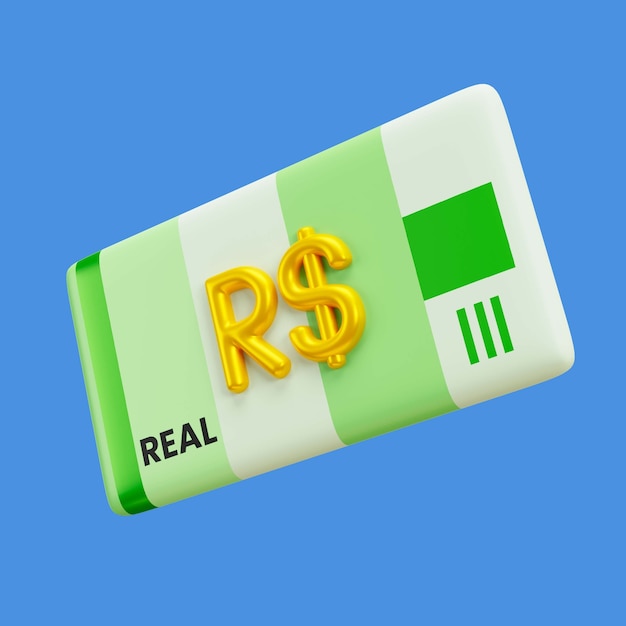 3D-Symbol für Finanzen und Währung