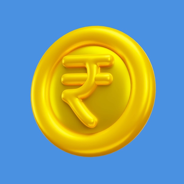 Kostenlose PSD 3d-symbol für finanzen und währung