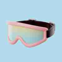 Kostenlose PSD 3d-wintersymbol mit brille