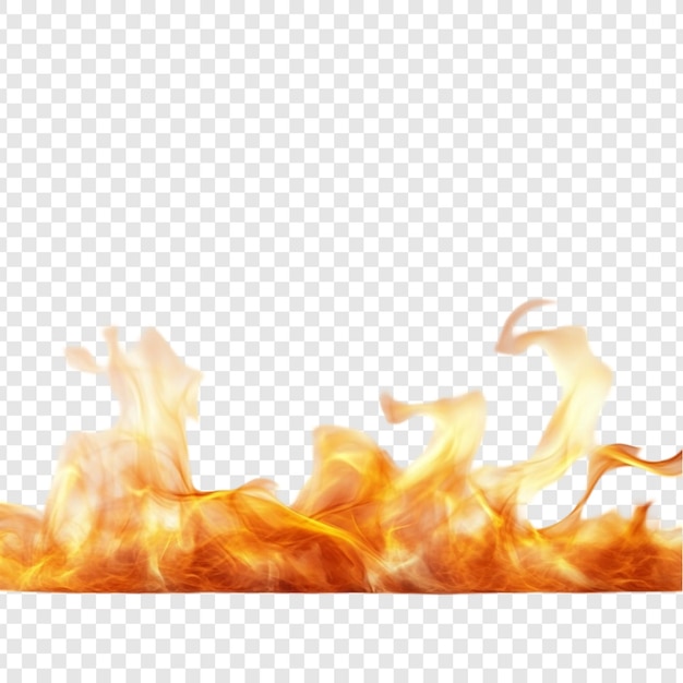 Abstraktes Bild von Fiery Inferno