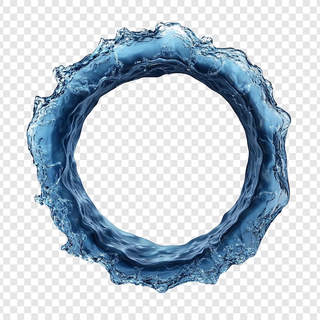 Abstraktes Design des kreisförmigen Wasserrings