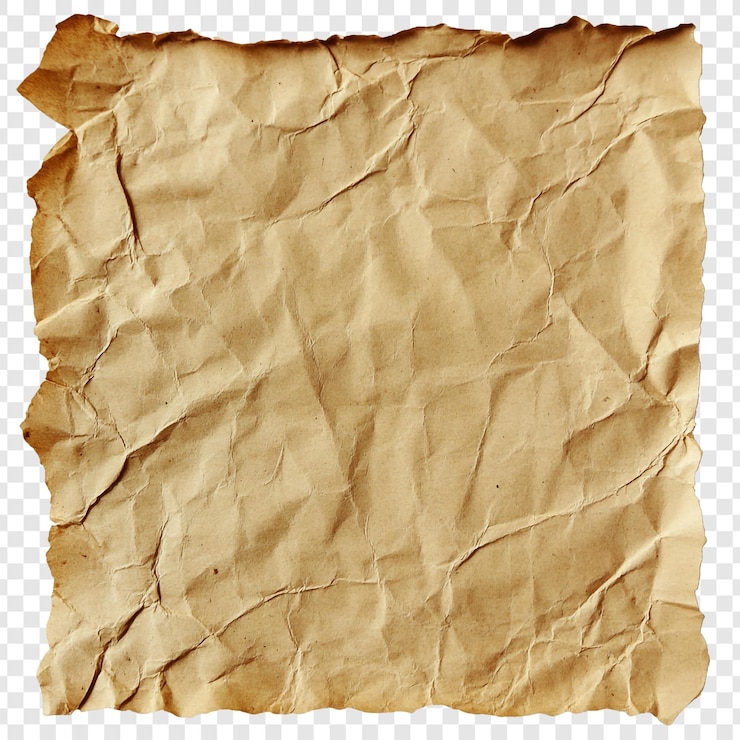 Kostenlose PSD alterte, zerknitterte papiertextur ein vintage-hintergrund