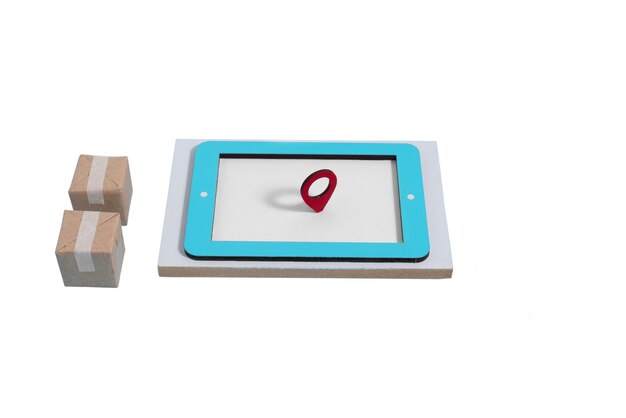 Ansicht der 3D-Repräsentation der Lieferkette