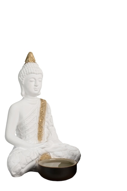 Kostenlose PSD ansicht der buddha-figur