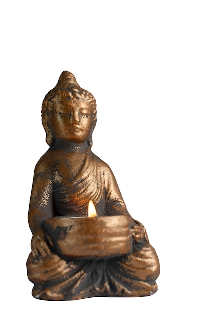 Kostenlose PSD ansicht der buddha-figur