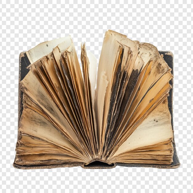 Antique Open Book Ein Blick in die Vergangenheit
