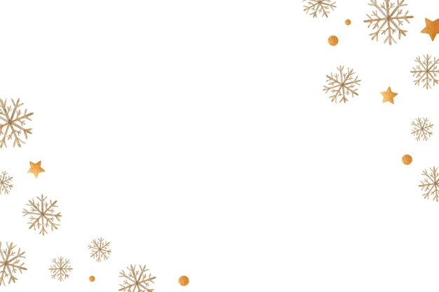 Aquarell Weihnachtselement isoliert