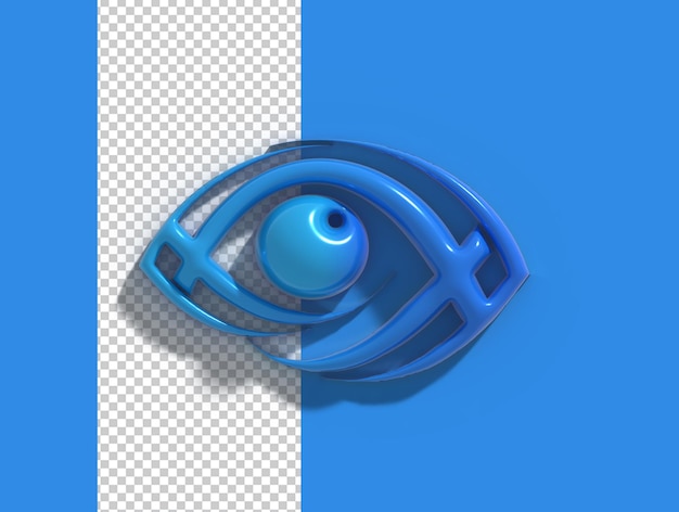Auge Logo Branding Identität Corporate Logo Design Transparent Psd