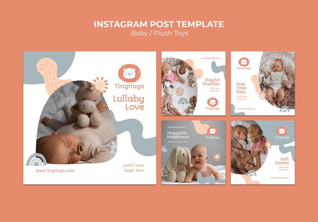Baby-Vorlagendesign