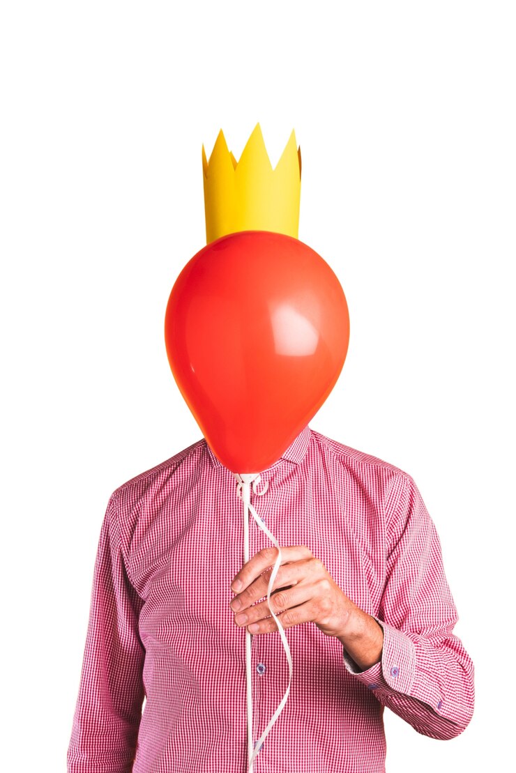 Kostenlose PSD ballon isoliert