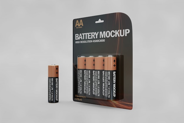 Kostenlose PSD batteriemodell