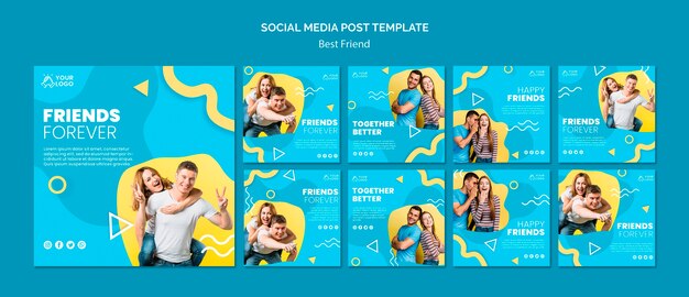 Beste Freunde Poster Social Media Post