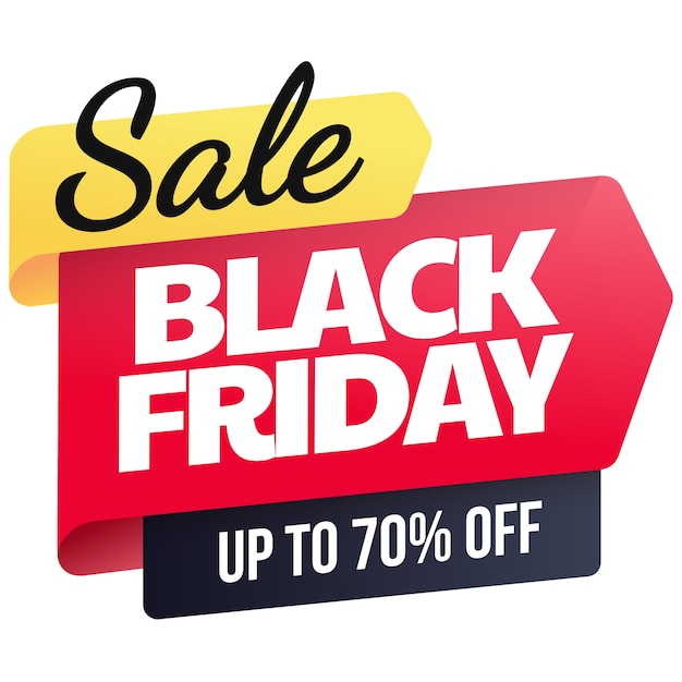 Black-Friday-Etikettentwurf