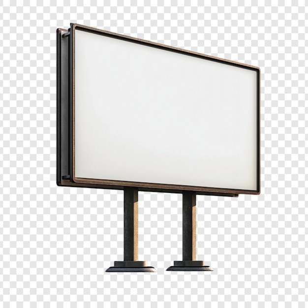 Blank Billboard Mockup Eine saubere, moderne Vorlage für Außenwerbung