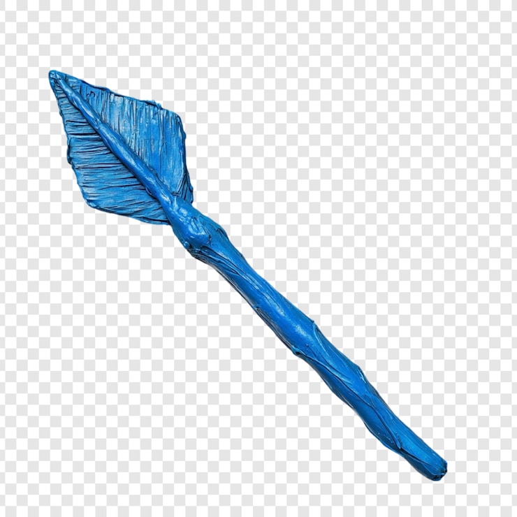 Kostenlose PSD blue arrowhead handgefertigte künstlerische einzigartigkeit