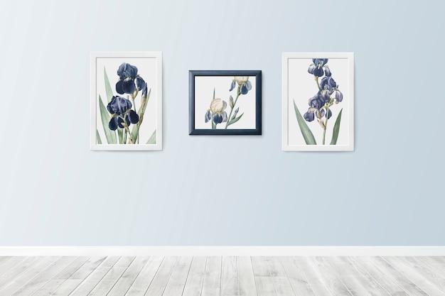 Blumenbilder in frames