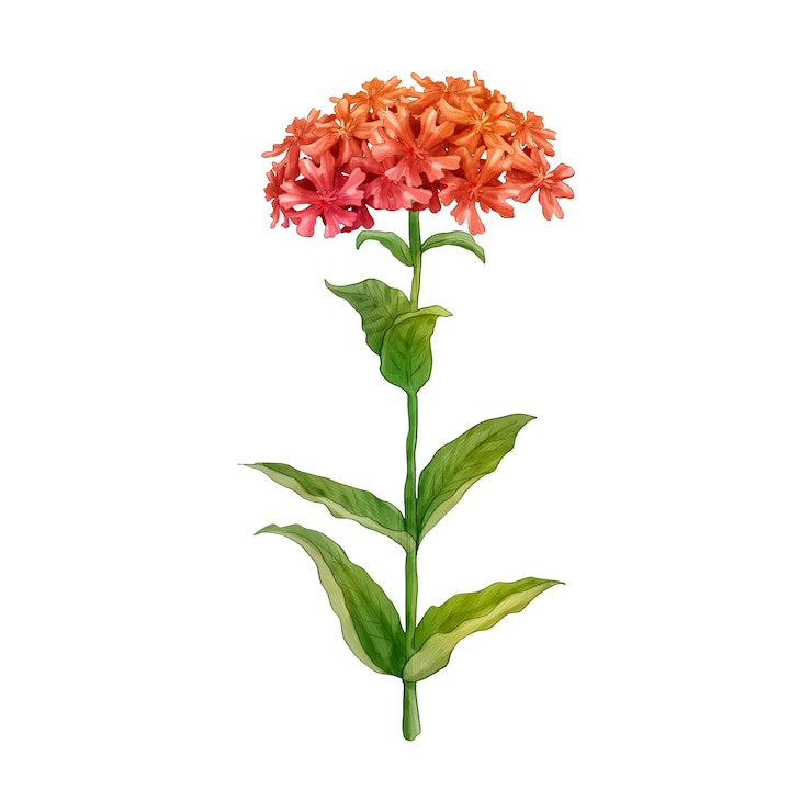 Kostenlose PSD botanisches blumendesign