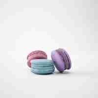 Kostenlose PSD bunte süße macarons