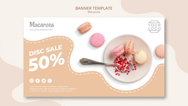 Buntes französisches macarons gericht zum verkauf