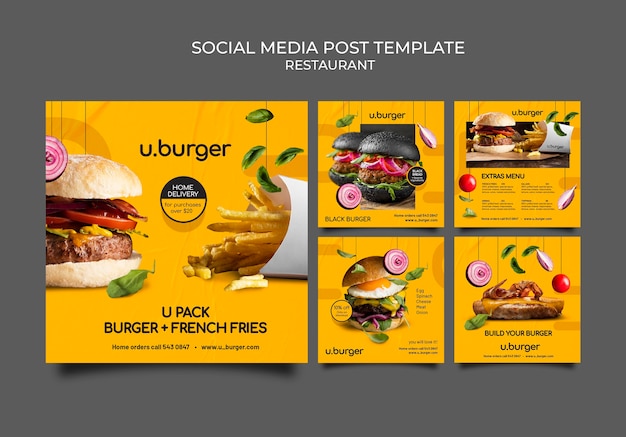 Burger restaurant instagram beiträge