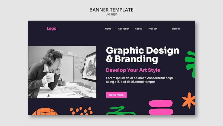 Kostenlose PSD business-design-vorlage