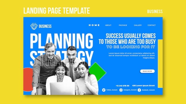 Business-Landingpage