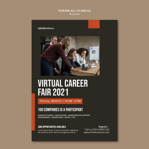 Business-Poster-Vorlage