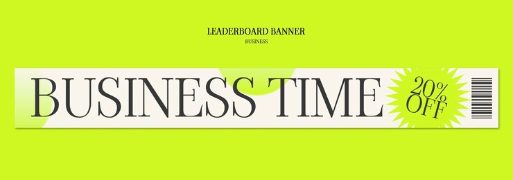 Kostenlose PSD business-strategie-banner auf der rangliste