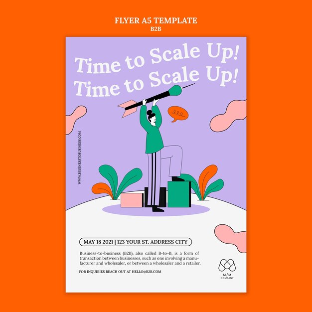 Business-to-Business-Flyer-Vorlage