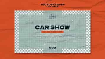 Kostenlose PSD car-show-cover auf youtube