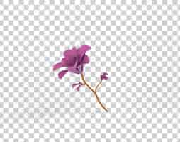 Kostenlose PSD cartoon blume