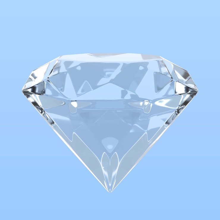 Kostenlose PSD casino-diamant-symbol rendern