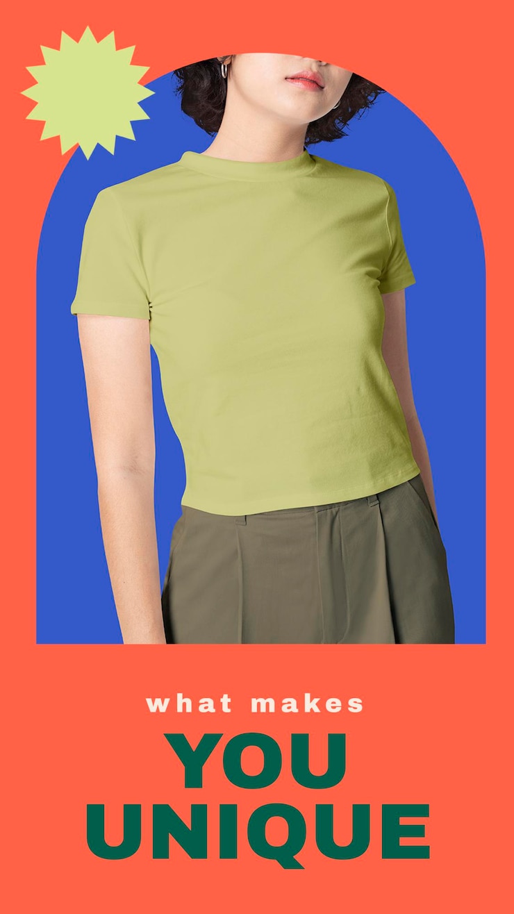 Kostenlose PSD casual woman fashion template psd für social media story