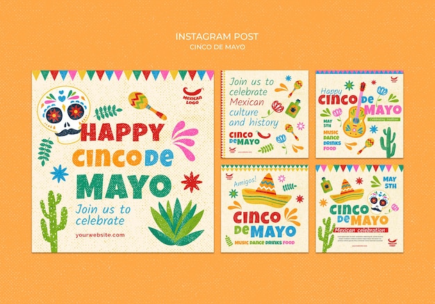 Cinco de mayo vorlage-design